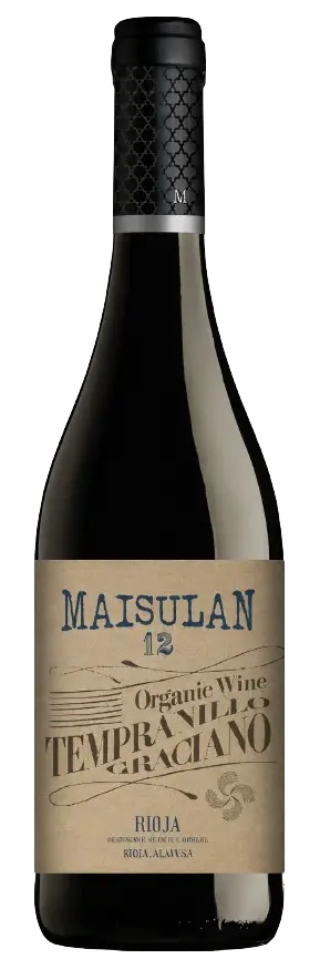 Botella de vino Maisulan